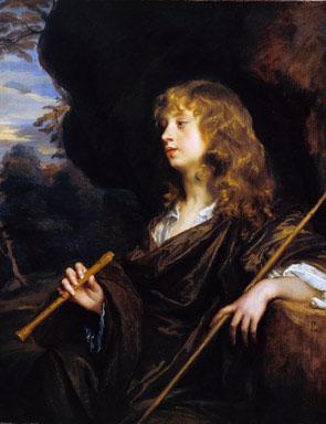 Sir Peter Lely A Boy as a Shepherd oil painting image